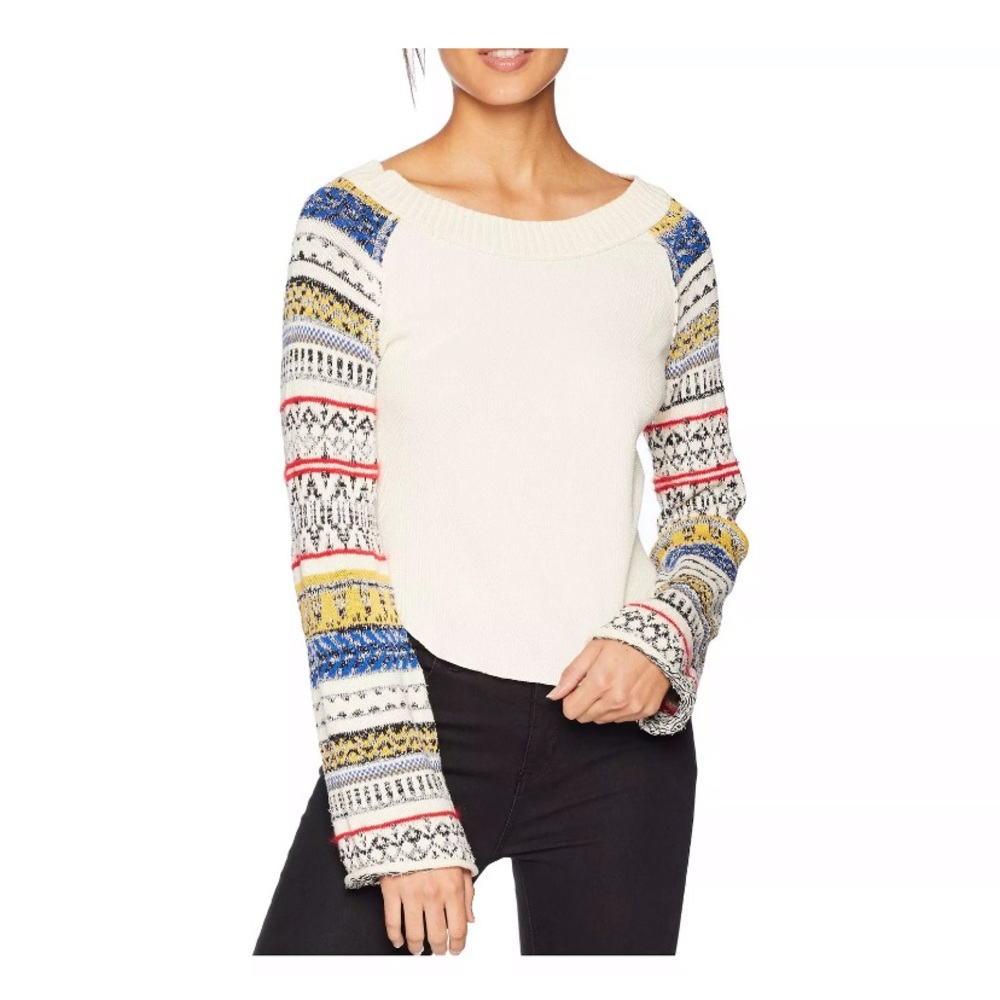 [SOLD]Free People Fairground Thermal Top Sweater
